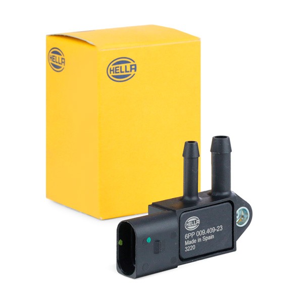 1 Sensor Abgasdruck HELLA 6PP 009 409-231 passend für AUDI PORSCHE SEAT SKODA